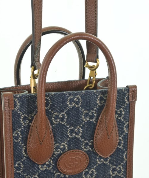 GUCCI（グッチ）ハンドバッグ 紺 サイズ:- レディース/2200644121095