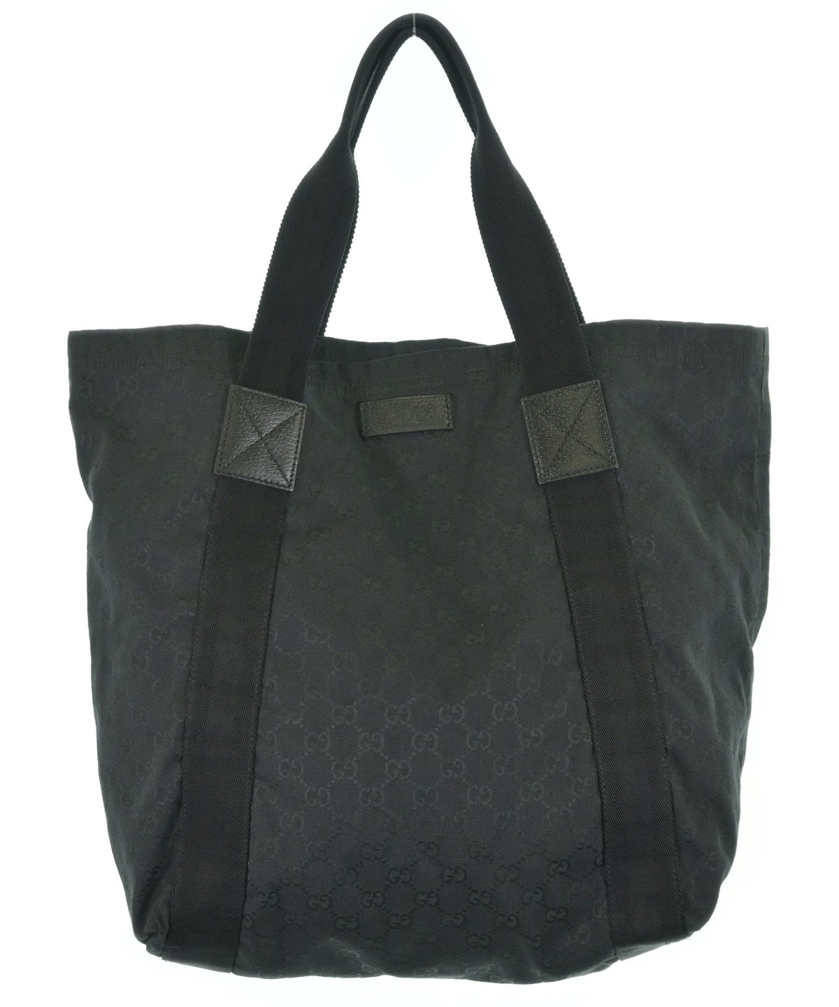 Gucci トートバッグ エコバッグ 黒 GUCCIグッチ トートバッグ GGキャンバス 黒 大容量 a4可 - メルカリ
