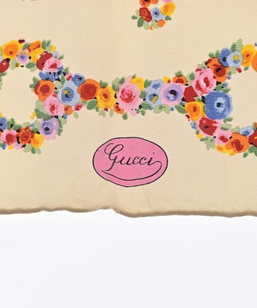 GUCCI（グッチ）バンダナ・スカーフ ベージュ サイズ:- レディース/2200596906030