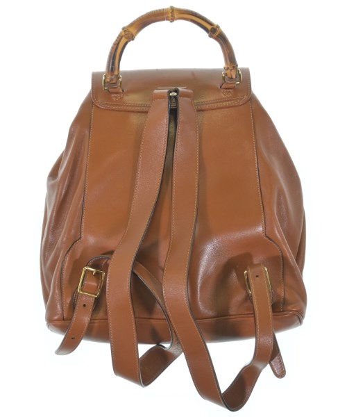 GUCCI（グッチ）バックパック・リュック 茶 サイズ:- レディース/2200598659446