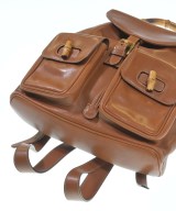 GUCCI（グッチ）バックパック・リュック 茶 サイズ:- レディース/2200598659446