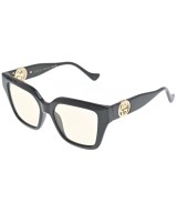 GUCCI（グッチ）サングラス 黒 サイズ:- レディース/2200598659941