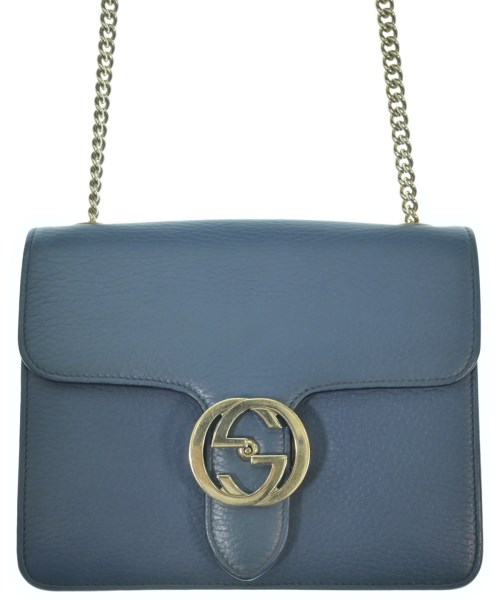 GUCCI（グッチ）ショルダーバッグ 青 サイズ:- レディース/2200621411355