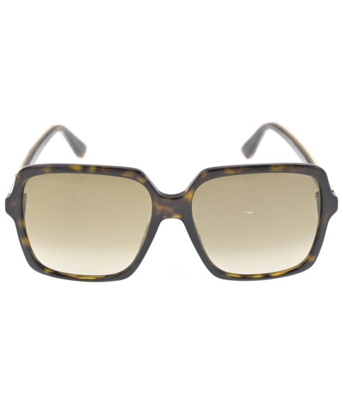 GUCCI（グッチ）サングラス 茶 サイズ:- レディース/2200619948764