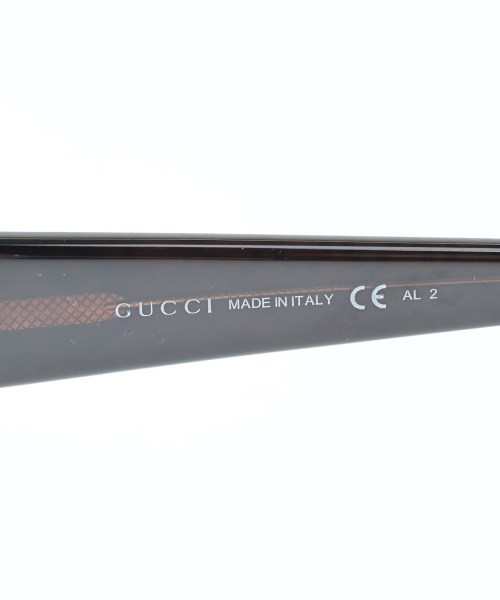 GUCCI（グッチ）サングラス 茶 サイズ:- レディース/2200622761015