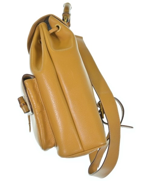 GUCCI（グッチ）バックパック・リュック 黄 サイズ:- レディース/2200624445012