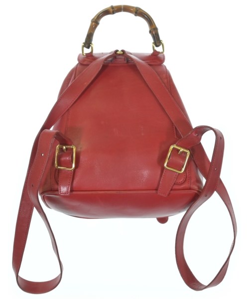 GUCCI（グッチ）バックパック・リュック 赤 サイズ:- レディース/2200616600078