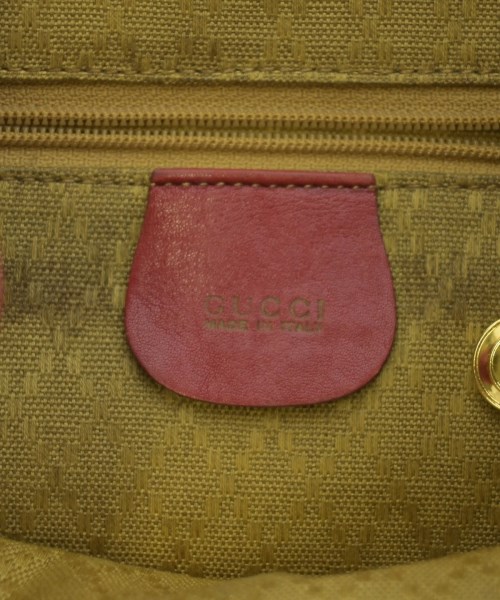 GUCCI（グッチ）バックパック・リュック 赤 サイズ:- レディース/2200616600078