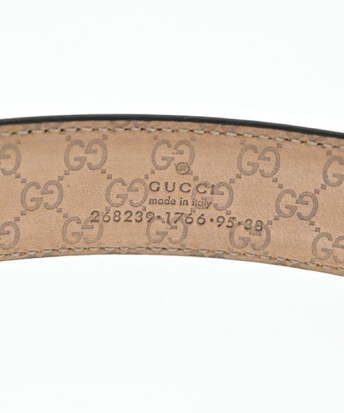 GUCCI（グッチ）ベルト 茶 サイズ:95 レディース/2200627759369