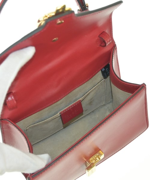 GUCCI（グッチ）ハンドバッグ 赤 サイズ:- レディース/2200629162389