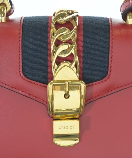 GUCCI（グッチ）ハンドバッグ 赤 サイズ:- レディース/2200629162389
