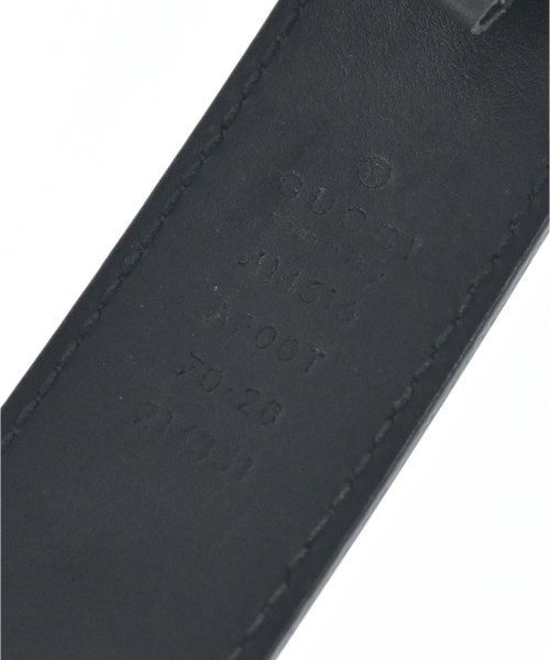 GUCCI（グッチ）ベルト 黒 サイズ:70 レディース/2200605995550