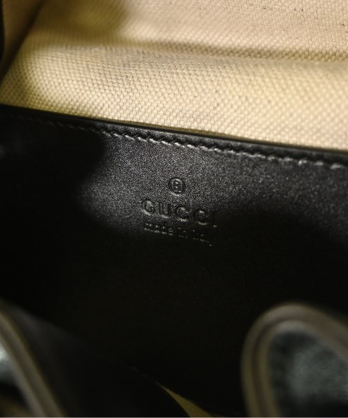 GUCCI（グッチ）バックパック・リュック 黒 サイズ:- レディース/2200609772072