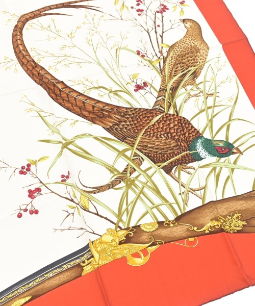 GUCCI（グッチ）バンダナ・スカーフ 赤 サイズ:- レディース/2200609812549