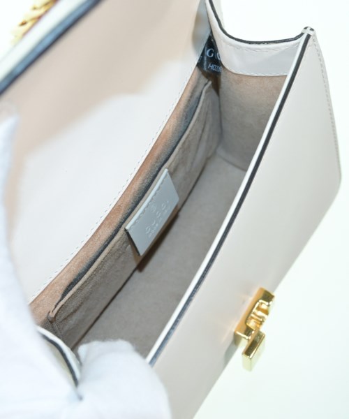 GUCCI（グッチ）ショルダーバッグ 白 サイズ:- レディース/2200609813232