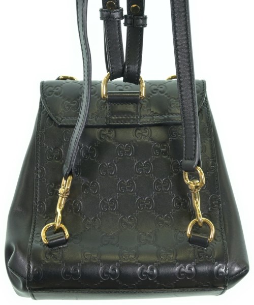 GUCCI（グッチ）バックパック・リュック 黒 サイズ:- レディース/2200609813300
