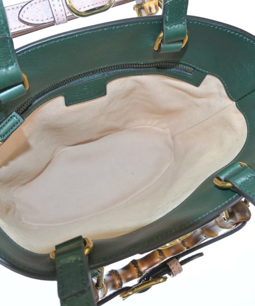 GUCCI（グッチ）ハンドバッグ 緑 サイズ:- レディース/2200611801012