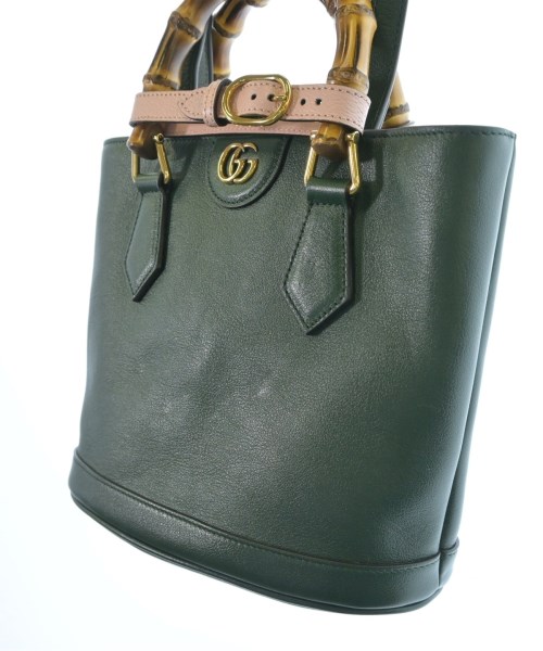 GUCCI（グッチ）ハンドバッグ 緑 サイズ:- レディース/2200611801012