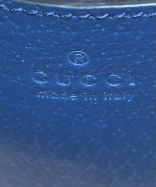 GUCCI（グッチ）ハンドバッグ 紺 サイズ:- レディース/2200611801029