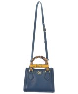 GUCCI（グッチ）ハンドバッグ 紺 サイズ:- レディース/2200611801029