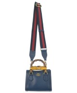 GUCCI（グッチ）ハンドバッグ 紺 サイズ:- レディース/2200611801029