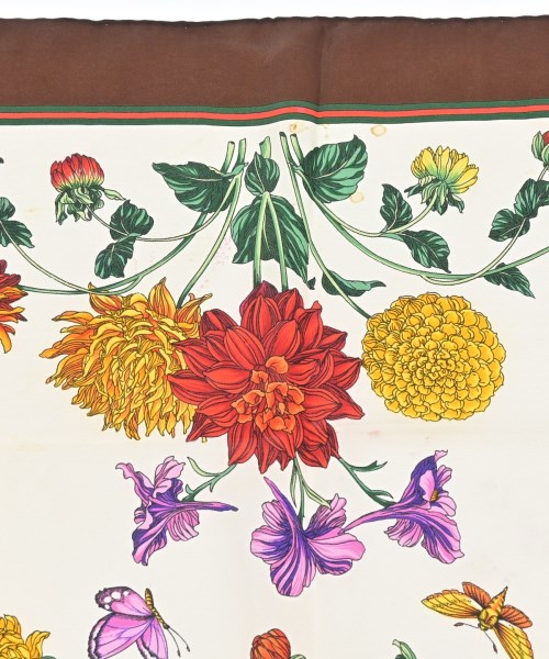 GUCCI（グッチ）バンダナ・スカーフ 白 サイズ:- レディース/2200614244793