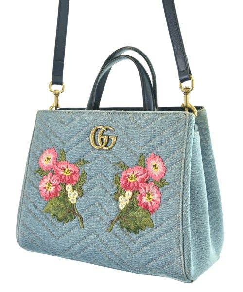 GUCCI（グッチ）トートバッグ 青 サイズ:- レディース/2200614245844