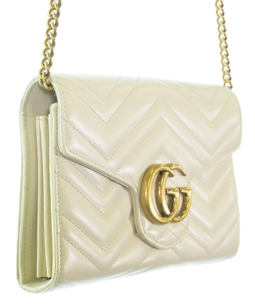 GUCCI（グッチ）ショルダーバッグ 白 サイズ:- レディース/2200614501100