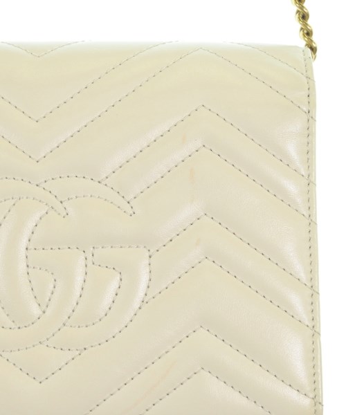 GUCCI（グッチ）ショルダーバッグ 白 サイズ:- レディース/2200614501100