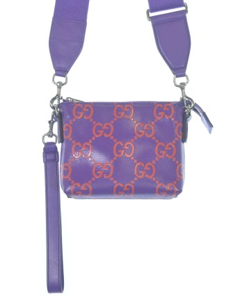 GUCCI タンクトップ カットソー パープル 美品 SALE‼️ GUCCI グッチ GG シルク パープル シャツ (GUCCI/ブラウス・シャツ