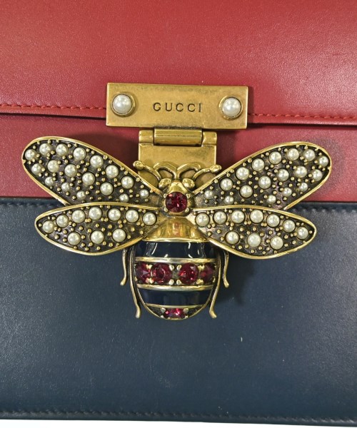 GUCCI（グッチ）ハンドバッグ 紺 サイズ:- レディース/2200616475515