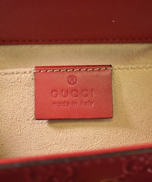 GUCCI（グッチ）ショルダーバッグ 赤 サイズ:- レディース/2200616476284