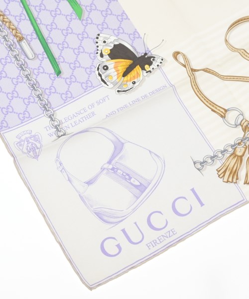 GUCCI（グッチ）バンダナ・スカーフ 白 サイズ:- レディース/2200619974909