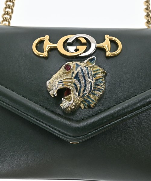 GUCCI（グッチ）ショルダーバッグ 緑 サイズ:- レディース/2200600417033