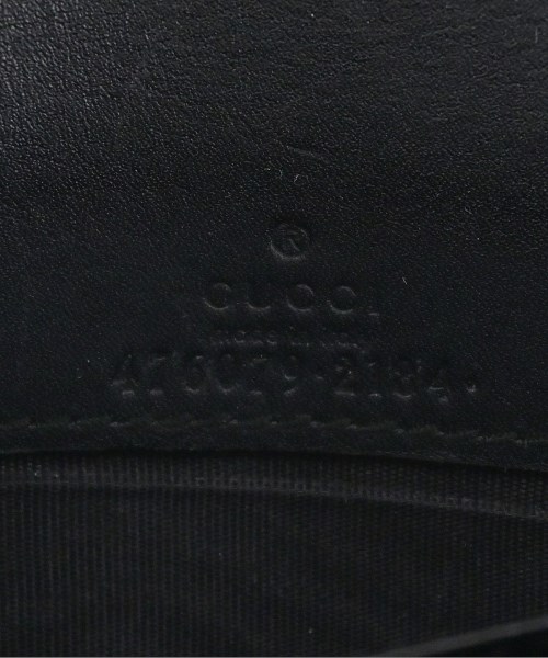 GUCCI（グッチ）財布・コインケース 黒 サイズ:- レディース/2200600417064