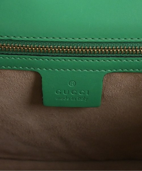 GUCCI（グッチ）ショルダーバッグ 緑 サイズ:- レディース/2200600417286