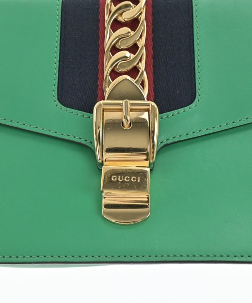 GUCCI（グッチ）ショルダーバッグ 緑 サイズ:- レディース/2200600417286