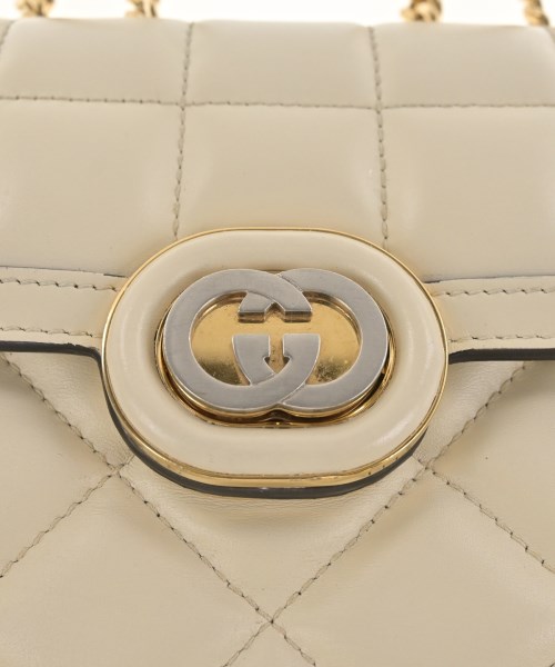 GUCCI（グッチ）ショルダーバッグ 白 サイズ:- レディース/2200600417606