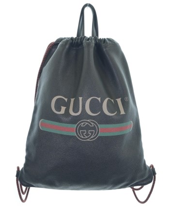 GUCCI（グッチ）バックパック・リュック 黒 サイズ:- レディース
