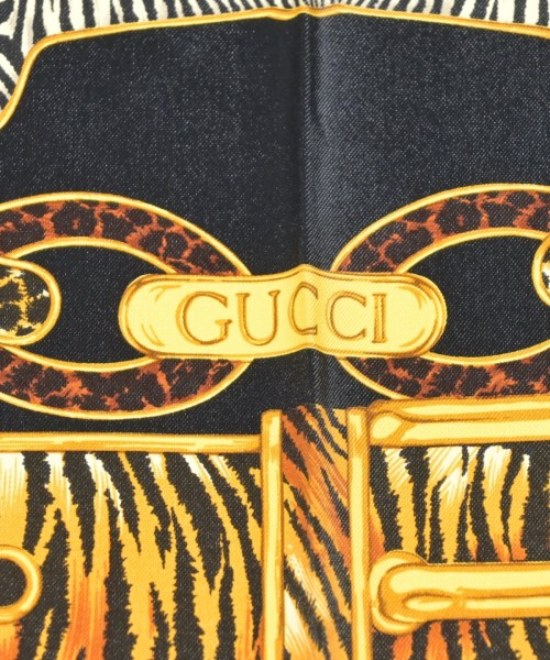 GUCCI（グッチ）バンダナ・スカーフ 黒 サイズ:- レディース/2200601921010