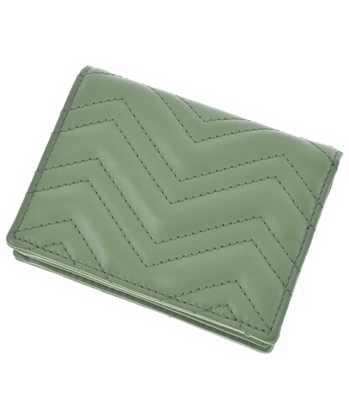 GUCCI（グッチ）財布・コインケース 緑 サイズ:- レディース/2200603592089