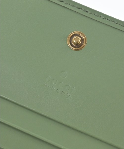 GUCCI（グッチ）財布・コインケース 緑 サイズ:- レディース/2200603592089