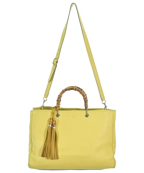 GUCCI（グッチ）ハンドバッグ 黄 サイズ:- レディース/2200605904668