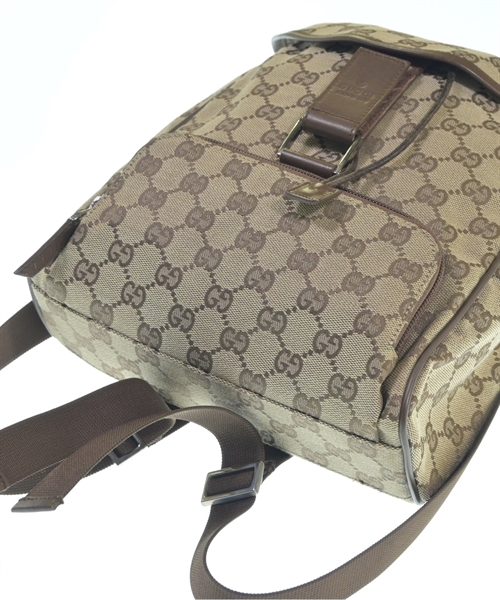 GUCCI（グッチ）バックパック・リュック ベージュ サイズ:- レディース/2200605904750