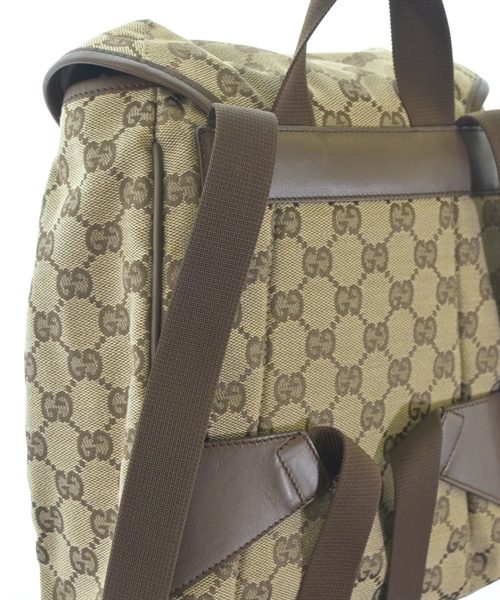 GUCCI（グッチ）バックパック・リュック ベージュ サイズ:- レディース/2200605904750
