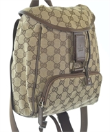 GUCCI（グッチ）バックパック・リュック ベージュ サイズ:- レディース/2200605904750