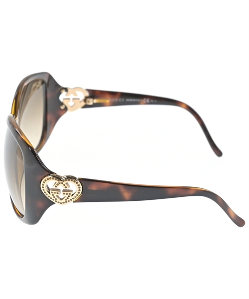 GUCCI（グッチ）サングラス 茶 サイズ:- レディース/2200605906013