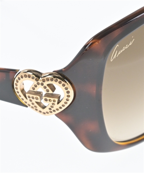 GUCCI（グッチ）サングラス 茶 サイズ:- レディース/2200605906013