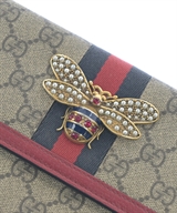 GUCCI（グッチ）財布・コインケース ベージュ サイズ:- レディース/2200607861112