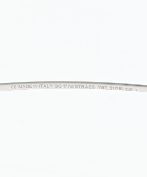 GUCCI（グッチ）サングラス シルバー サイズ:- レディース/2200671751043